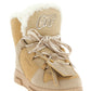 Off White Winter Ankle Boots