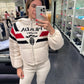 Prada Women's Cashmere Puffer Jacket Off-White