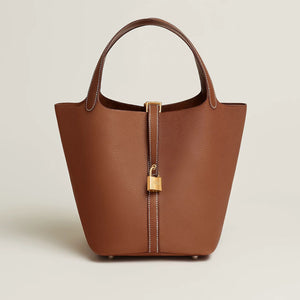 Hermés Picotin 22 Barenia Faubourg Fauve