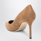 Jimmy Choo Romy 85 pumps in toffee colour suede