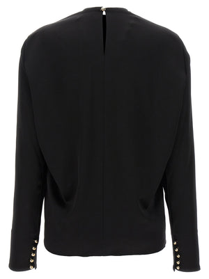 Lanvin Metallic Detail Blouse