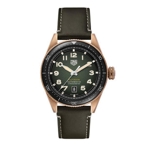 Tag Heuer Autavia Bronze Automatic Chronometer Mens Watch