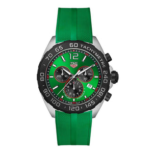 Tag Heuer Formula 1 Green Chronograph Quartz Men S Watch