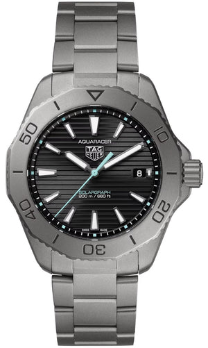 Tag Heuer Watch Aquaracer Professional 200 Solargraph Wbp1180 Bf0000