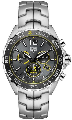 Tag Heuer Watch Formula 1 Ayrton Senna Quartz Special Edition Caz101af Ba0637