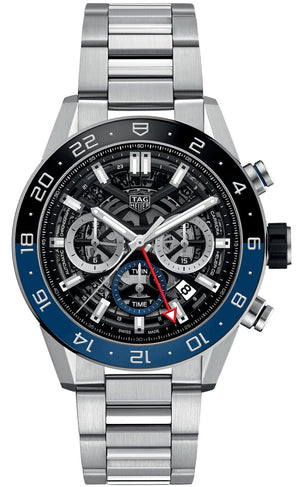 Tag Heuer Watch Carrera Chronograph Gmt Cbg2a1z Ba0658