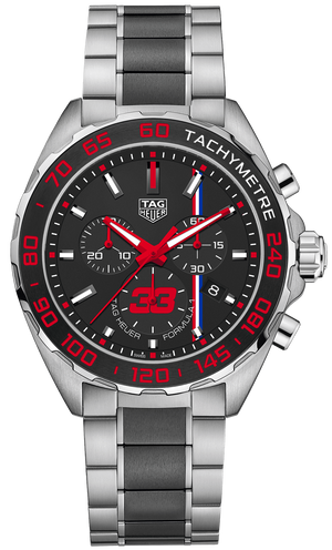 Tag Heuer Watch Max Verstappen Chrono Special Edition Caz101u Ba0843