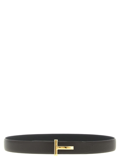 Tom Ford Hammered Reversible Belt