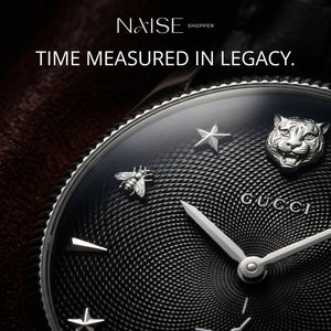 Gucci G-Timeless Automatic Watch 40mm Guilloche Black