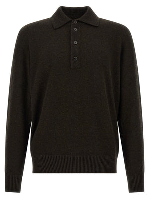 Zegna Wool And Cashmere Polo Shirt