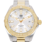 Tag Heuer Aquaracer Silver Dial Two Tone Steel Strap Watch For Women Wbd1120 Bb0930