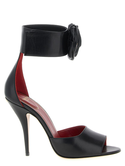 Valentino Garavani Drip Rose Sandals