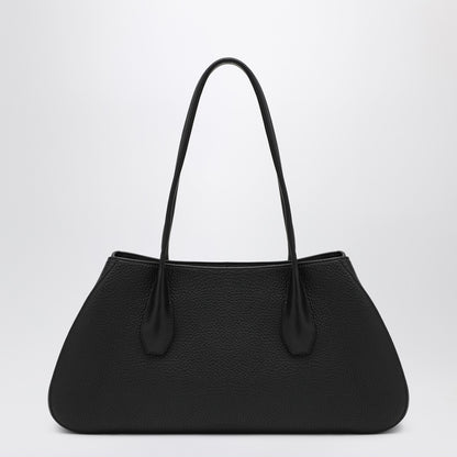 The Row The Row Black Alger shoulder bag in leather