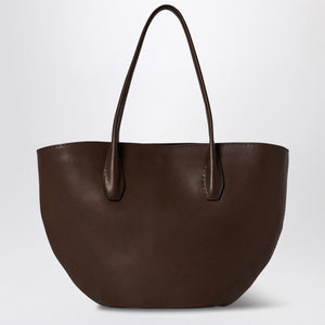 The Row The Row Brown Alger tote bag in leather