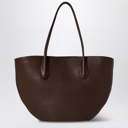 The Row The Row Brown Alger tote bag in leather