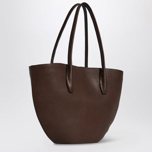 The Row The Row Brown Alger tote bag in leather