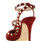 Valentino Garavani Rockstudankle Strap Pumps