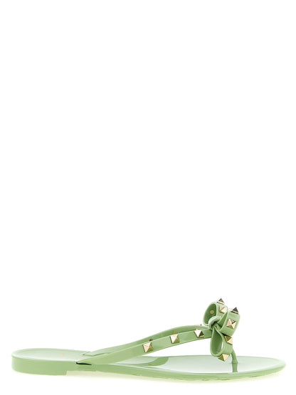 Valentino Garavani Pm Thong Rockstud Sandals