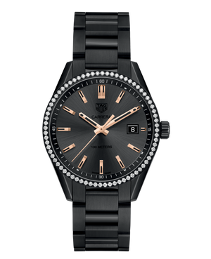 Tag Heuer Carrera Quartz 39mm Watch For Women War1115 Ba0602