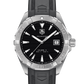 Tag Heuer Aquaracer Automatic Caliber 5 Black Dial Black Rubber Strap Watch For Men Way2110 Ft8021