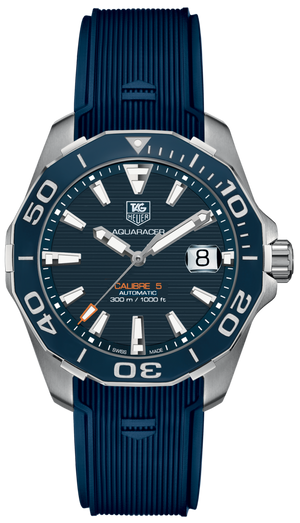 Tag Heuer Aquaracer Blue Dial Watch For Men Way211c Ft6155