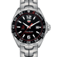 Tag Heuer Formula 1 Quartz Senna Limited Edition Black Dial Silver Steel Strap Watch For Men Waz1012 Ba0883