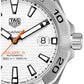 Tag Heuer Aquaracer Automatic White Dial Silver Steel Strap Watch For Men Wbd2111 Ba0928