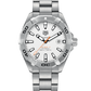 Tag Heuer Aquaracer Automatic White Dial Silver Steel Strap Watch For Men Wbd2111 Ba0928