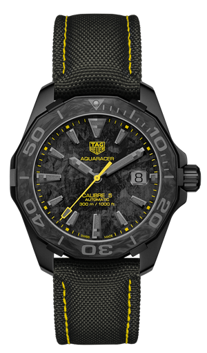 Tag Heuer Aquaracer Carbon Dial Watch For Men Wbd218b Fc6446