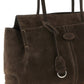 Tod's Medium Suede Shopping Bag