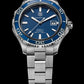Tag Heuer Aquaracer Calibre 5 Automatic Blue Dial Silver Steel Strap Watch For Men Wak2111 Ba0830