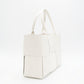 Bottega Veneta Medium Arco Tote Off-White