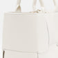 Bottega Veneta Medium Arco Tote Off-White
