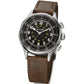 Bulova A 15 Pilot Auto Mens Black Watch 96a245