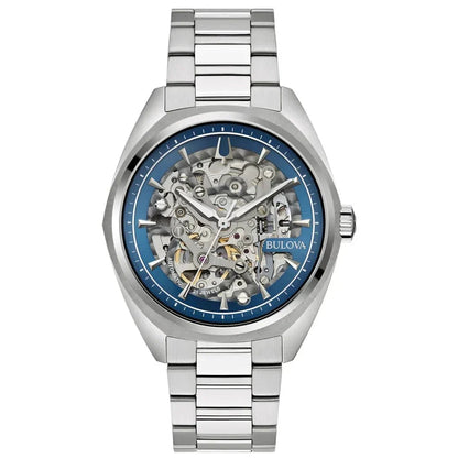 Bulova Classic Automatic Mens Blue Watch 96a292
