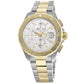 Tag Heuer Aquaracer Automatic White Dial Two Tone Steel Strap Watch For Men Cay2121 Bb0923