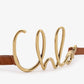 Chloé Iconic leather belt