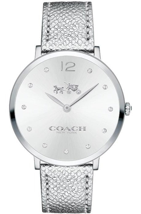 Coach Slim Easton Silver Dial 14502685