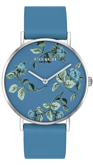 Coach Perry Floral Blue Dial 14503294