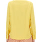 CREPE DE CHINE AND SILK SHIRT