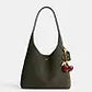 Coach Brooklyn 28 Shoulder Bag Suede Green
