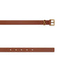 Dior Saddle Loops Leather Belt Brown