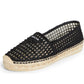 Prada Logo-Plaque Raffia Espadrilles