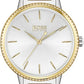 Hugo Boss Womens 1502568 Signature Two Tone Stainless Steel Analog Watch