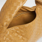 Bottega Veneta Small Hop Intrecciato Leather Hobo Bag Dark Praline