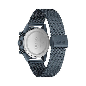 Hugo Boss Mens 1513887 Chronograph Blue Pilot Edition Watch