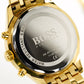 Hugo Boss Men S Watch Associate Yellow Gold Blue Hb1513841