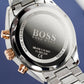 Hugo Boss Men S Watch Champion Two Tone Black Hb1513819
