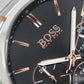 Hugo Boss Men S Watch Champion Two Tone Black Hb1513819