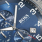 Hugo Boss Watch Chronograph Aeroliner Blue Hb1513183